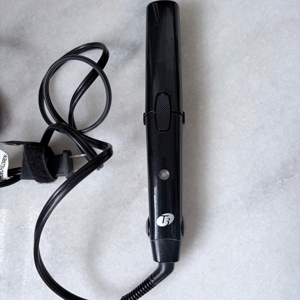 T3 Micro SinglePass 1" Straightening And Styling Iron Model 73512 Black‎ Tested